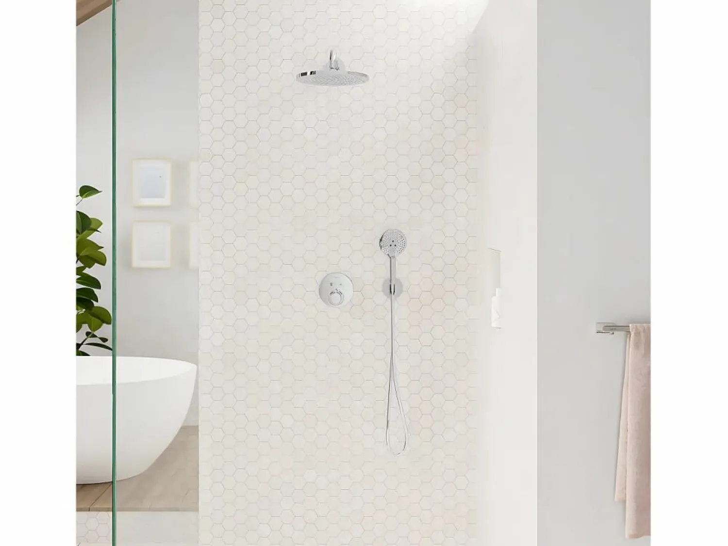 HANSGROHE Raindance Select S 120 teleducha de 3 chorros cromado