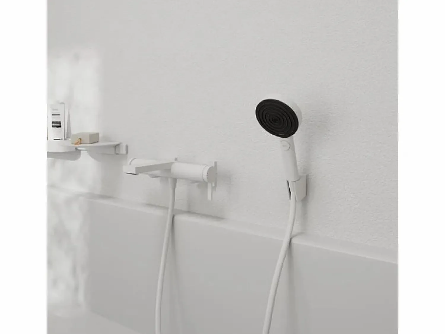 HANSGROHE Teleducha 105 3jet activación EcoSmart 9l/min mate Pulsify Select
