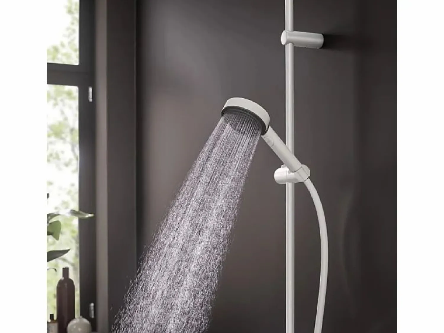HANSGROHE Teleducha 105 3jet activación EcoSmart 9l/min mate Pulsify Select