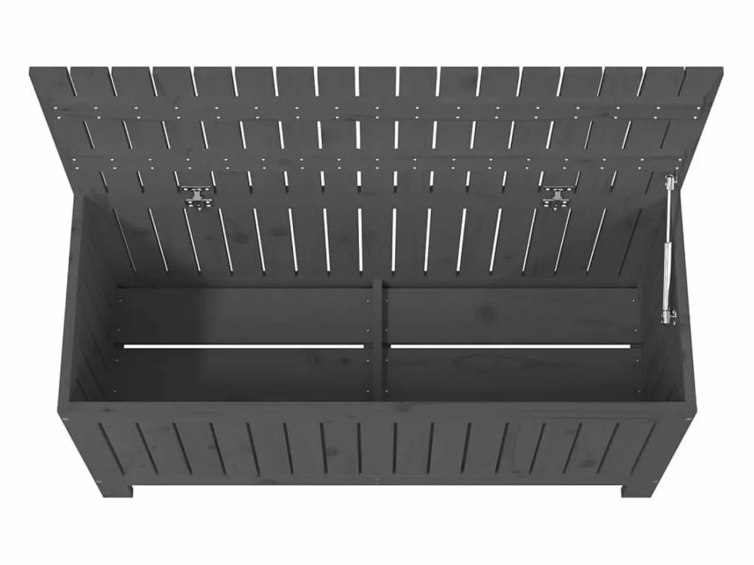Garden Furniture Hara Caja de almacenaje jardín madera de pino 108x42,5x54 cm