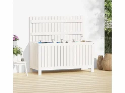 Online Hara Caja de almacenaje jardín madera de pino 115x49x60 cm Baúl De Jardín