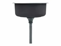 Garden Furniture Helene Marie Fregadero de cocina con colador y sifón de acero inoxidable