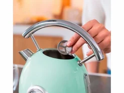Outlet Hervidor de agua Cecotec Thermosense 420 Vintage Light Green 2200W 1,8L Verde