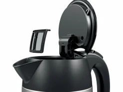 Sale Hervidor eléctrico inalámbrico DesignLine 1,7L acero inoxidable con filtro anticalcáreo extraíble Pequeño Electrodoméstico