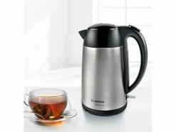 Sale Hervidor eléctrico inalámbrico DesignLine 1,7L acero inoxidable con filtro anticalcáreo extraíble Pequeño Electrodoméstico