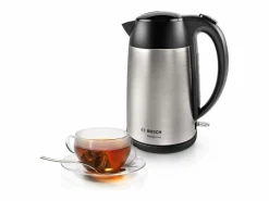 Sale Hervidor eléctrico inalámbrico DesignLine 1,7L acero inoxidable con filtro anticalcáreo extraíble Pequeño Electrodoméstico