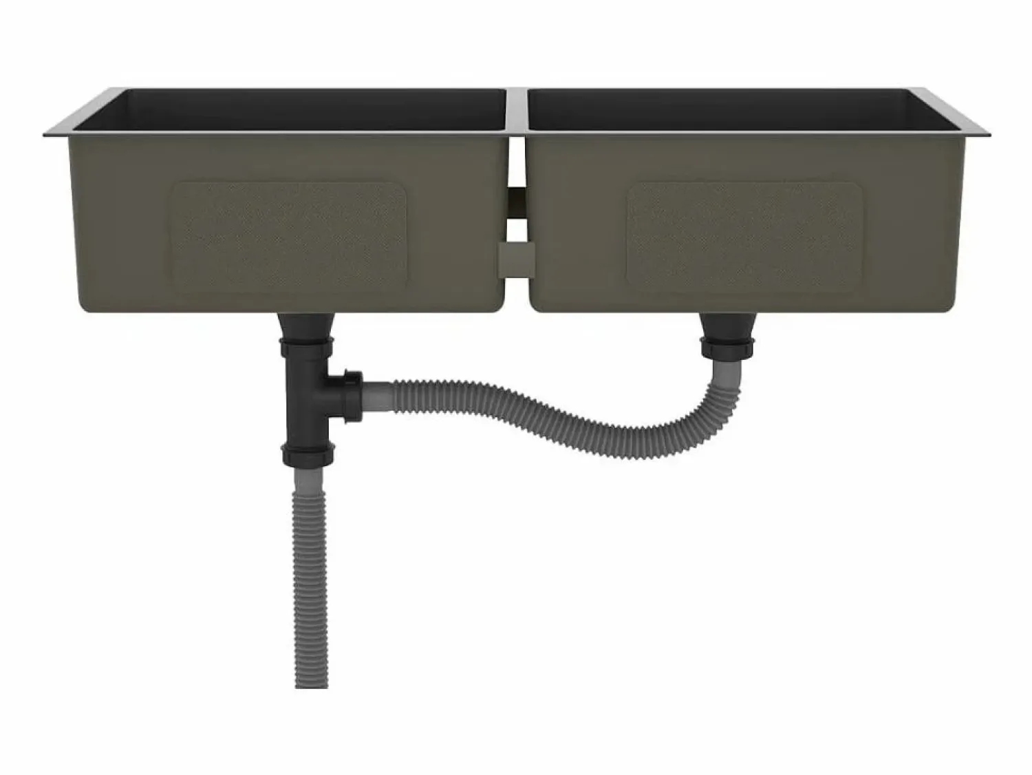 Discount Hicksville Fregadero hecho a mano acero inoxidable Fregadero