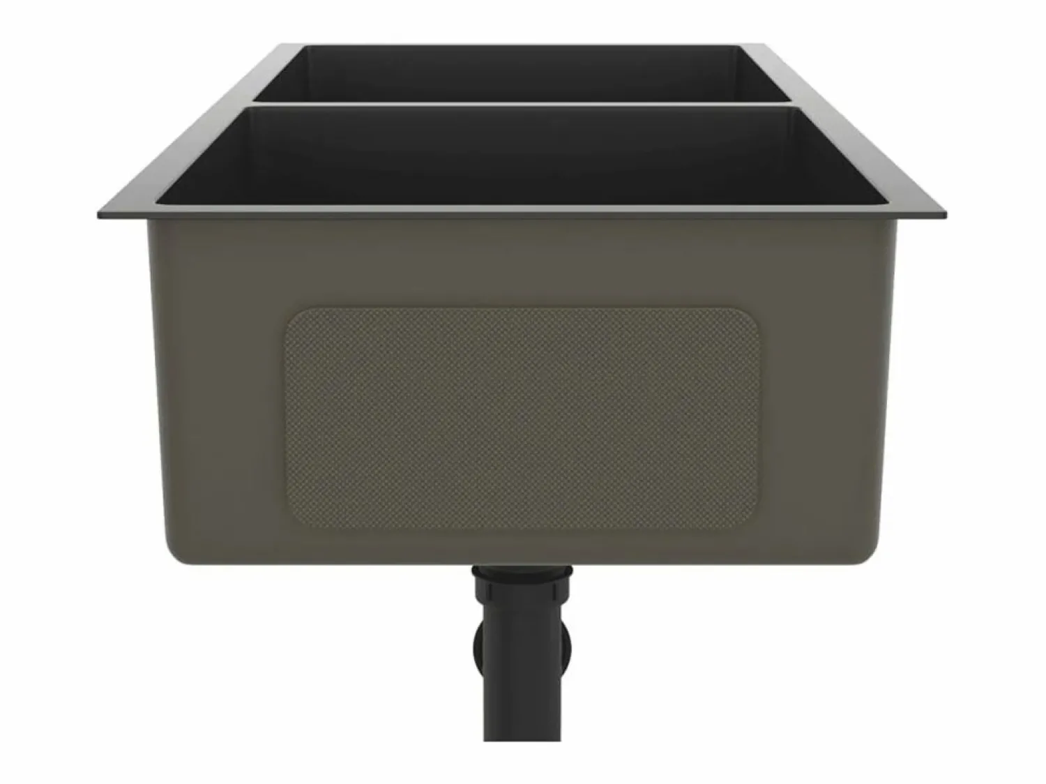 Discount Hicksville Fregadero hecho a mano acero inoxidable Fregadero