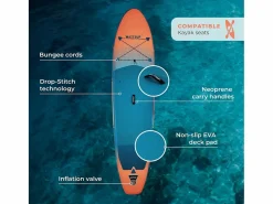 Online Hinchable Sup F11 11' - 325x81x15cm Dropstitch - Pack Paddle Leash Pump Carry Bag Deportes Náuticos