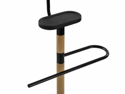 Versa Holstebro Galán de Noche Moderno Multifuncional con 2 Perchas o Colgadores para Ropa de Hombre o Mujer, , 112x28,8x46,5cm