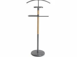 Versa Holstebro Galán de Noche Moderno Multifuncional con 2 Perchas o Colgadores para Ropa de Hombre o Mujer, , 112x28,8x46,5cm