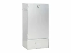 Clearance Horno ahumador astillas madera acero galvanizado 44,5x29x83 cm ES281282 Barbacoa