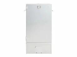 Clearance Horno ahumador astillas madera acero galvanizado 44,5x29x83 cm ES281282 Barbacoa