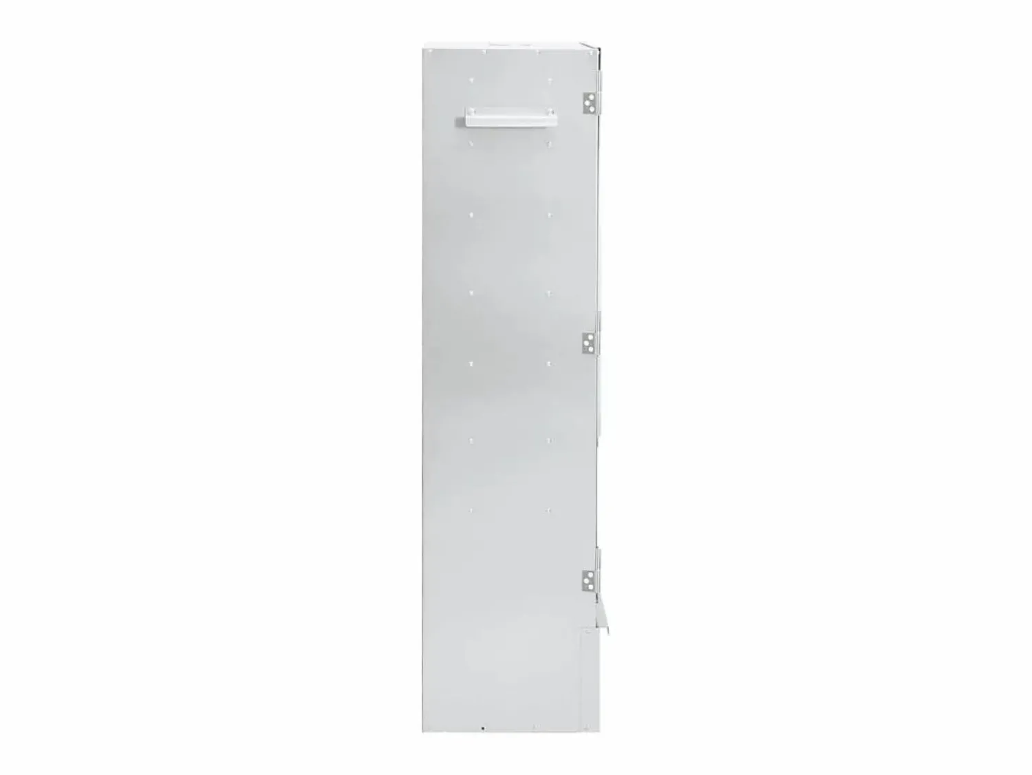 Horno ahumador astillas madera acero galvanizado 44,5x29x110 cm ES458874