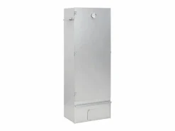 Horno ahumador astillas madera acero galvanizado 44,5x29x110 cm ES514015
