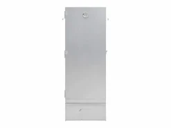 Horno ahumador astillas madera acero galvanizado 44,5x29x110 cm ES514015