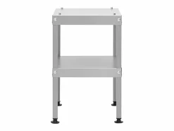Outlet Horno ahumador de barbacoa con mesa acero galvanizado Barbacoa