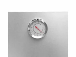 vidaxl Horno ahumador de barbacoa con mesa acero galvanizado