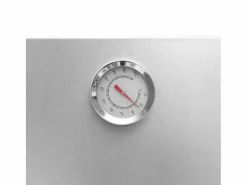Discount Horno ahumador de barbacoa con mesa acero galvanizado ES452085 Plateado