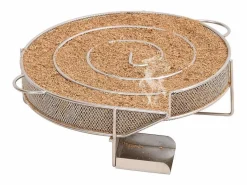 Outlet vidaxl Horno ahumador de BBQ con generador humo frío acero galvanizado Plateado