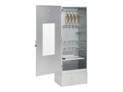vidaxl Horno ahumador de BBQ con generador humo frío acero galvanizado