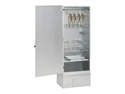 vidaxl Horno ahumador de BBQ con generador humo frío acero galvanizado