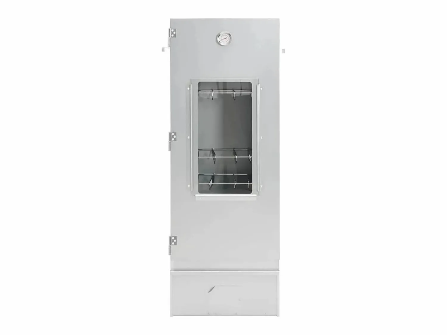 Clearance vidaxl Horno ahumador de BBQ con generador humo frío acero galvanizado Plateado