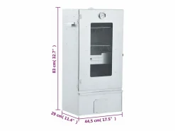 Online Horno ahumador de BBQ con generador humo frío acero galvanizado Barbacoa