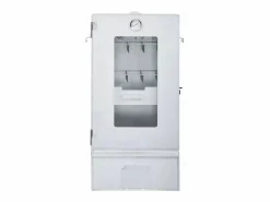 vidaxl Horno ahumador de BBQ con generador humo frío acero galvanizado Plateado