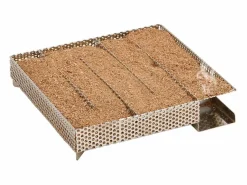 vidaxl Horno ahumador de BBQ con generador humo frío acero galvanizado Plateado