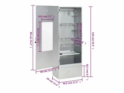 Sale Horno ahumador de BBQ con generador humo frío acero galvanizado Barbacoa