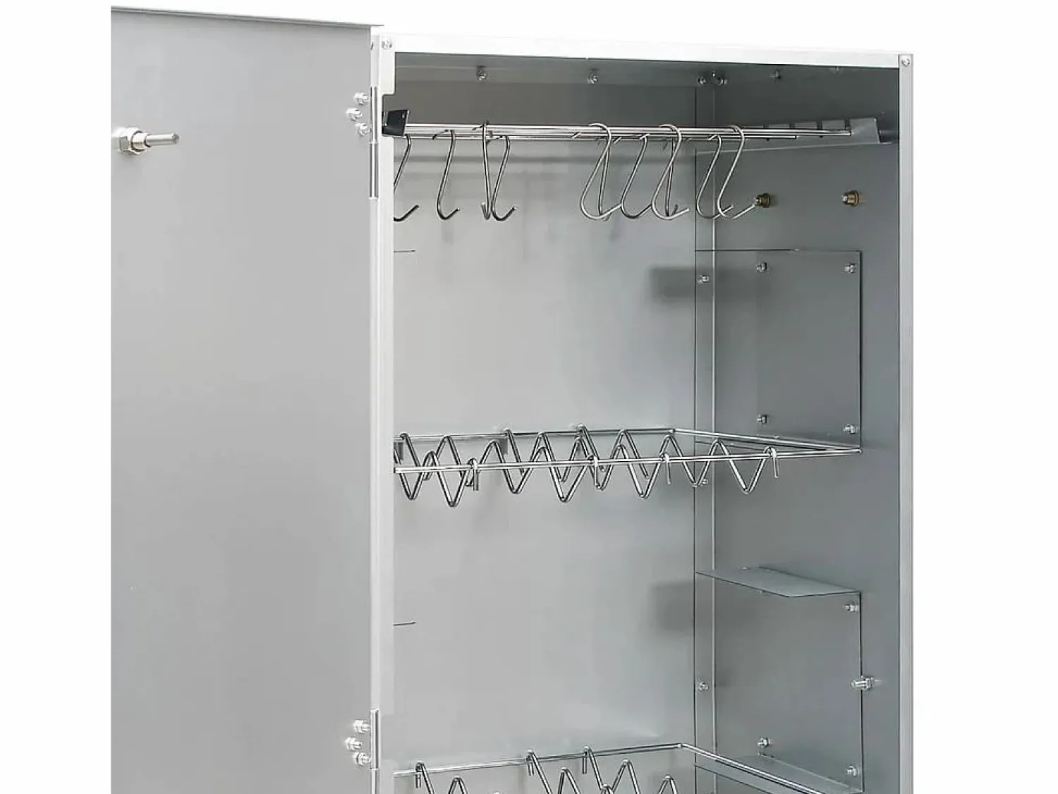 vidaxl Horno ahumador de BBQ con generador humo frío acero galvanizado
