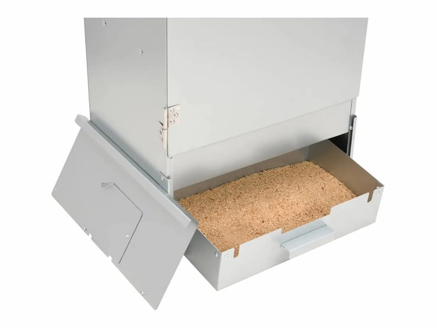 vidaxl Horno ahumador de BBQ con generador humo frío acero galvanizado