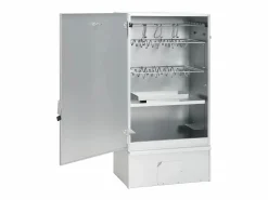 Outlet Horno ahumador de BBQ con generador humo frío acero galvanizado Barbacoa