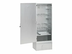 vidaxl Horno ahumador de BBQ con generador humo frío acero galvanizado