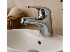Online Essebagno If mezclador lavabo bajo cromado Plateado