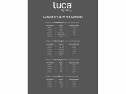 Outlet Iluminación del árbol de Navidad de PVC - 1100 - cálido - Blanco