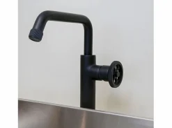 Discount Essebagno Indus mezclador alto lavabo Negro