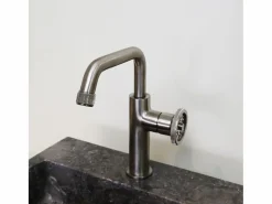 Essebagno Indus mezclador bajo lavabo acero inoxidable Bronce