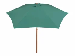 Best Garden Furniture Inglewood Sombrilla con palo de madera verde 270x270 cm