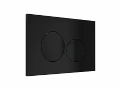 New Inodoro flotante mate con bastidor y placa de accionamiento negra, JAVOINE Inodoro Suspendido
