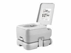Sale Inodoro Portátil SucceBuy 12 L, Inodoro Portátil para Camping y Viaje con Cisterna de Chorro de Agua Gris