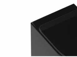New Vente-unique Inodoro suspendido de cerámica sin brida, L36 x Alt. 36, JAVOINE Negro