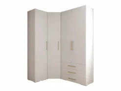Online Inova 3 armario con puertas batientes 236,7/182/47 Blanco / Dorado