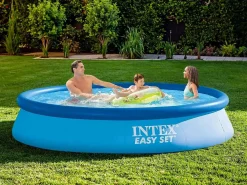 Intex 28132NP - Piscina redonda Easy Set con bomba depuradora, 366x76 cm Azul