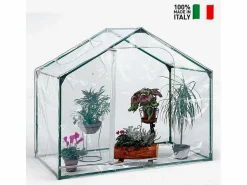 Discount Invernadero de balcón o terraza 180 x 105 x h153 cm plantas de huerto y flores Mimosa S Invernadero De Jardín