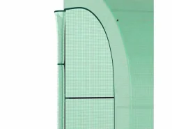 New Invernadero de jardín con estantes y ventanas, de plástico reforzado, de acero, , montable, para balcón, jardín, tomates y plantas (300 x 150 x 213 cm) Invernadero De Jardín