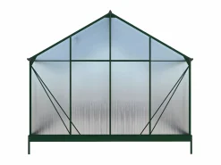 EXPERTLAND Invernadero de Jardín de policarbonato de 16,8 m² con base IXORA