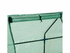Hot Invernadero de jardín para plantas, fabricado en acero, PE resistente a la intemperie, (270x90x90 cm) Verde