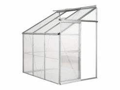 Habitat et jardin Invernadero de Policarbonato "Aneth"- 2 m² - Gris